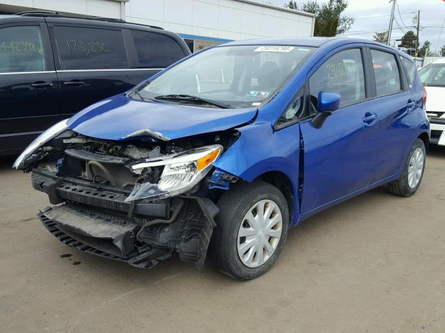 3N1CE2CP1FL352019 - 2015 NISSAN VERSA NOTE BLUE photo 2