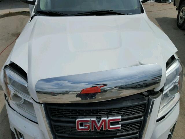 2GKALMEK0C6399893 - 2012 GMC TERRAIN SL WHITE photo 7