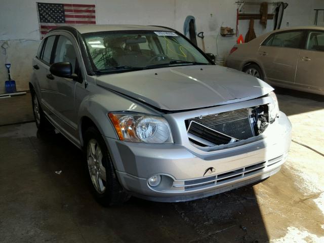 1B3HB48B97D561697 - 2007 DODGE CALIBER SX SILVER photo 1