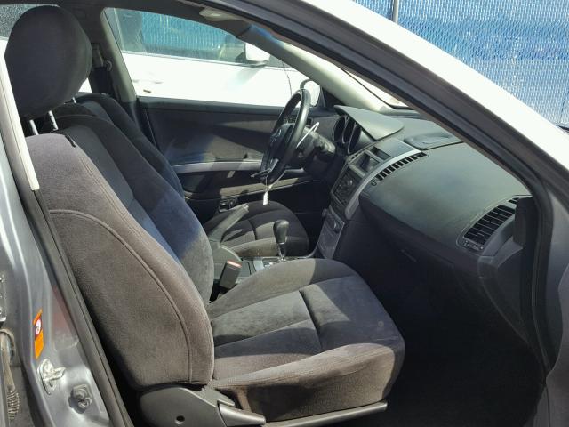 1N4BA41E98C805180 - 2008 NISSAN MAXIMA SE GRAY photo 5