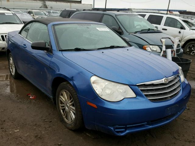 1C3LC45K18N175236 - 2008 CHRYSLER SEBRING BLUE photo 1