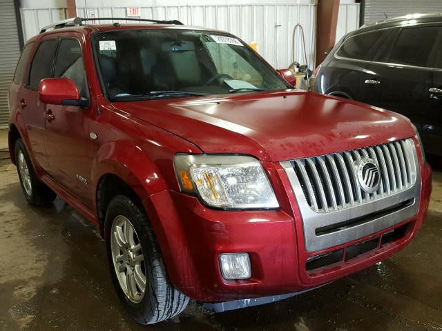 4M2CU87108KJ34418 - 2008 MERCURY MARINER PR RED photo 1