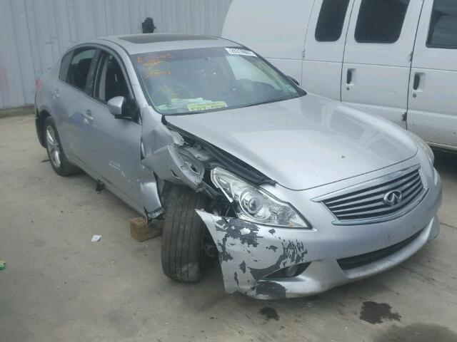 JN1CV6AR4CM671072 - 2012 INFINITI G37 SILVER photo 1