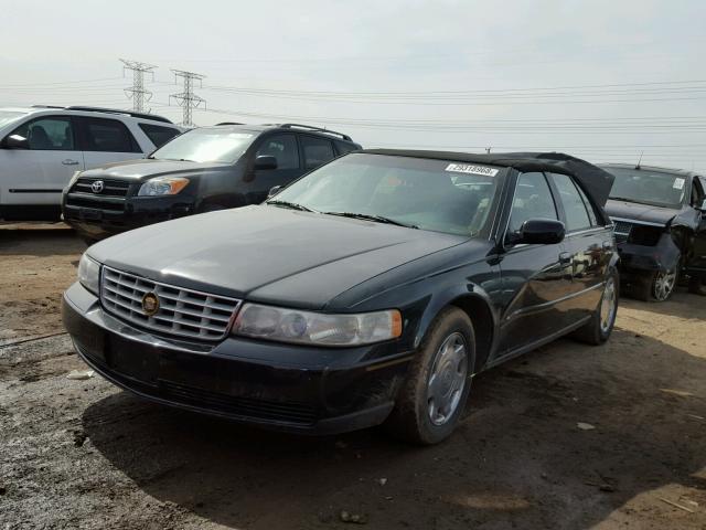 1G6KS54Y7WU920003 - 1998 CADILLAC SEVILLE SL BLACK photo 2