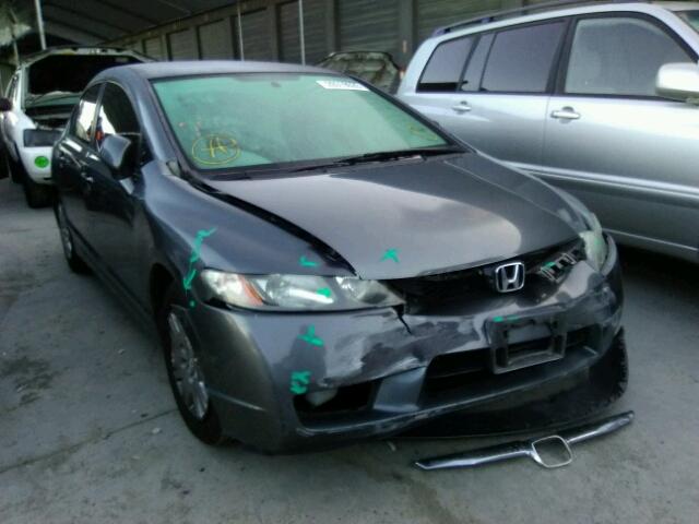 19XFA4F58BE000890 - 2011 HONDA CIVIC GX GRAY photo 1