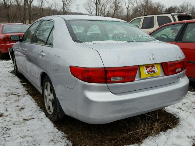 1HGCM56705A090983 - 2005 HONDA ACCORD EX SILVER photo 3