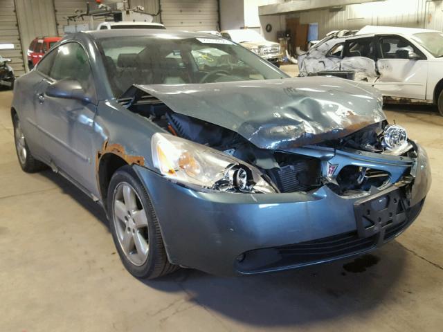 1G2ZH158564141558 - 2006 PONTIAC G6 GT TEAL photo 1