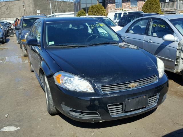 2G1WB5EK8A1126830 - 2010 CHEVROLET IMPALA LT BLACK photo 1