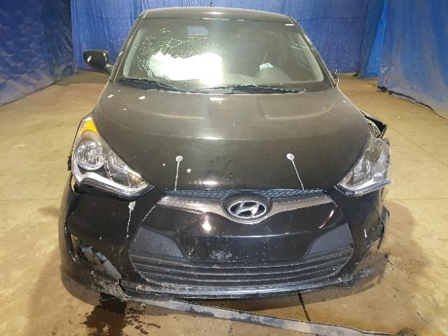 KMHTC6AD6HU307424 - 2017 HYUNDAI VELOSTER B BLACK photo 10