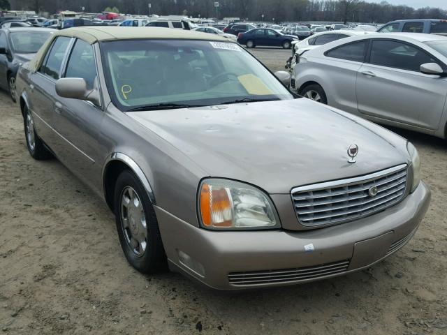 1G6KD54Y82U269159 - 2002 CADILLAC DEVILLE TAN photo 1