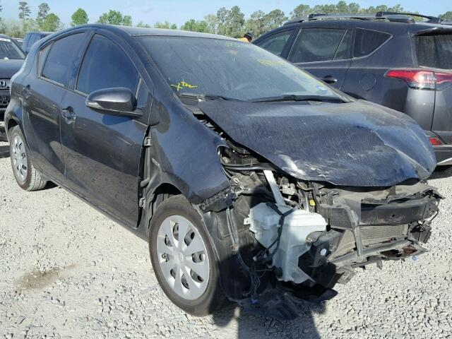 JTDKDTB30E1072422 - 2014 TOYOTA PRIUS C GRAY photo 1