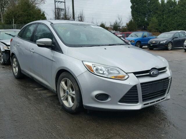 1FADP3F27EL251648 - 2014 FORD FOCUS SE SILVER photo 1