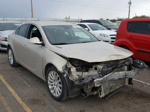 2G4GR5EKXC9183165 - 2012 BUICK REGAL TAN photo 1