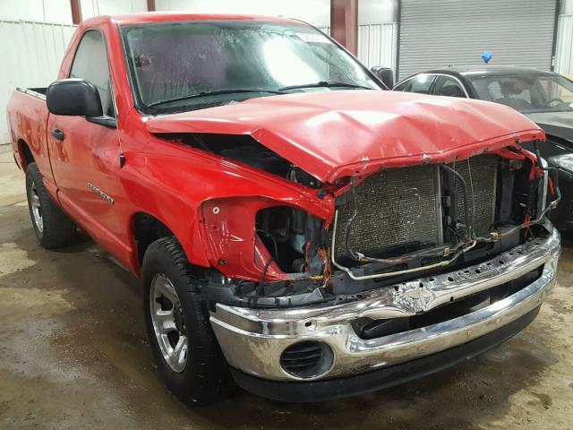 1D7HA16K57J519408 - 2007 DODGE RAM 1500 S RED photo 1