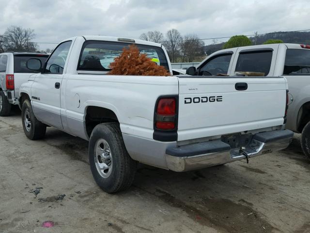 1B7HC16X0XS317506 - 1999 DODGE RAM 1500 WHITE photo 3