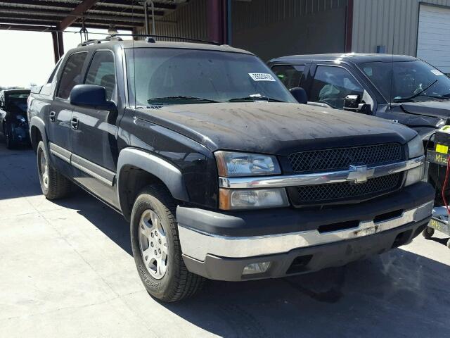 3GNEC12T44G217179 - 2004 CHEVROLET AVALANCHE BLACK photo 1