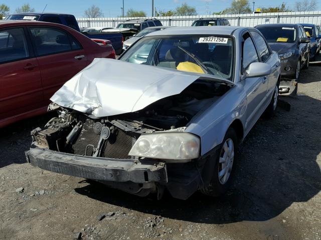 KNAGD126315094662 - 2001 KIA OPTIMA MAG SILVER photo 2