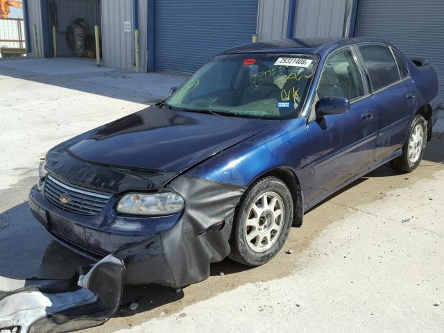 1G1NE52M5X6256039 - 1999 CHEVROLET MALIBU LS Mavi foto 2
