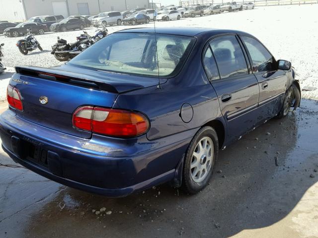 1G1NE52M5X6256039 - 1999 CHEVROLET MALIBU LS Mavi foto 4