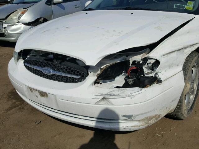 1FAFP55UX2G147618 - 2002 FORD TAURUS SES WHITE photo 9