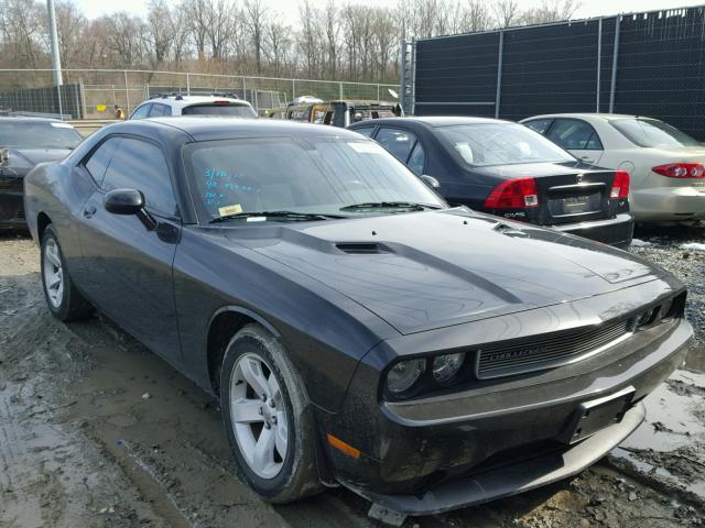 2C3CDYAG4DH718734 - 2013 DODGE CHALLENGER BLACK photo 1