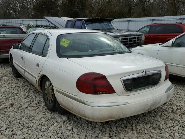 1LNHM97V81Y708007 - 2001 LINCOLN CONTINENTA WHITE photo 3