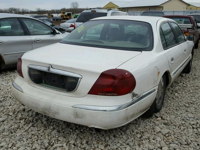 1LNHM97V81Y708007 - 2001 LINCOLN CONTINENTA WHITE photo 4