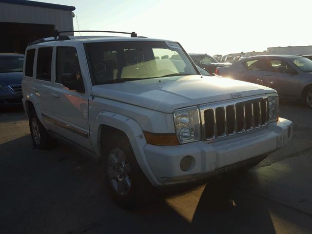 1J8HH58N16C128367 - 2006 JEEP COMMANDER WHITE photo 1