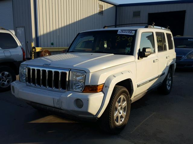 1J8HH58N16C128367 - 2006 JEEP COMMANDER WHITE photo 2