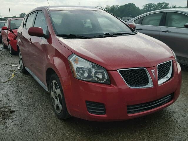 5Y2SP67859Z469578 - 2009 PONTIAC VIBE RED photo 1