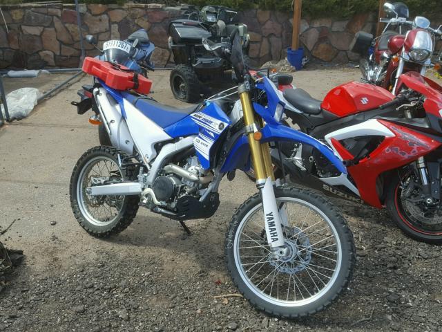 JYADG21E2GA008443 - 2016 YAMAHA WR250 R BLUE photo 1