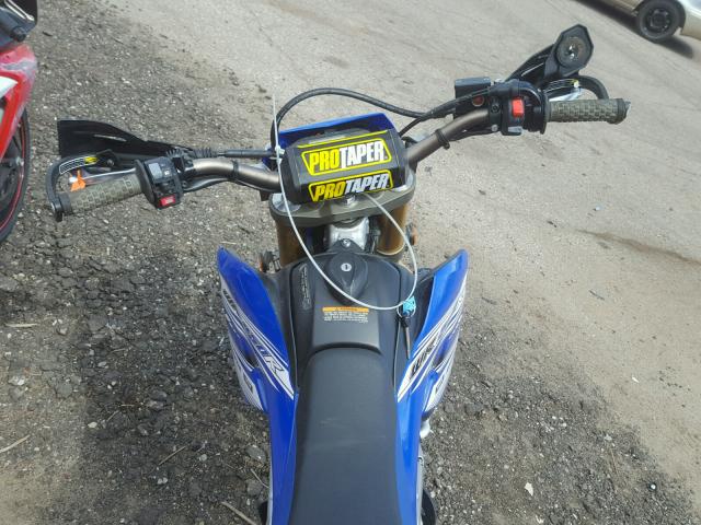 JYADG21E2GA008443 - 2016 YAMAHA WR250 R BLUE photo 5