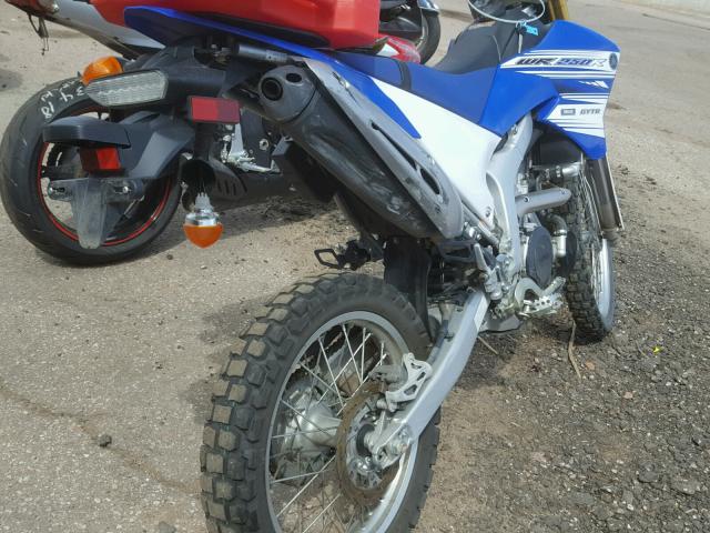 JYADG21E2GA008443 - 2016 YAMAHA WR250 R BLUE photo 9