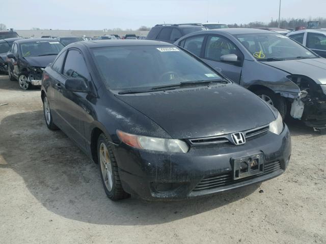 2HGFG118X7H579375 - 2007 HONDA CIVIC EX BLACK photo 1