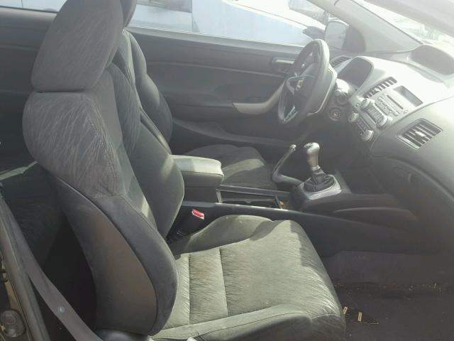2HGFG118X7H579375 - 2007 HONDA CIVIC EX შავი ფოტო 5