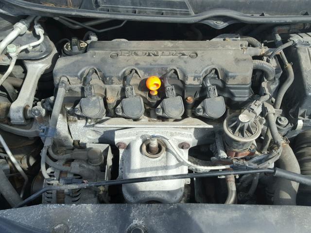 2HGFG118X7H579375 - 2007 HONDA CIVIC EX შავი ფოტო 7