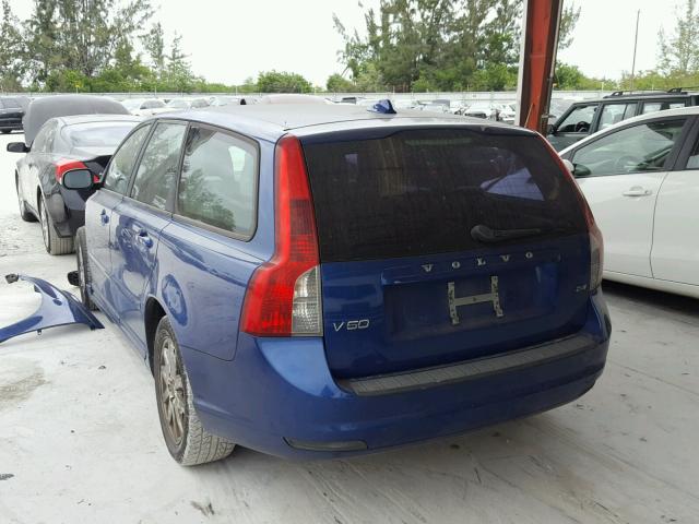 YV1MW382392468792 - 2009 VOLVO V50 2.4I BLUE photo 3