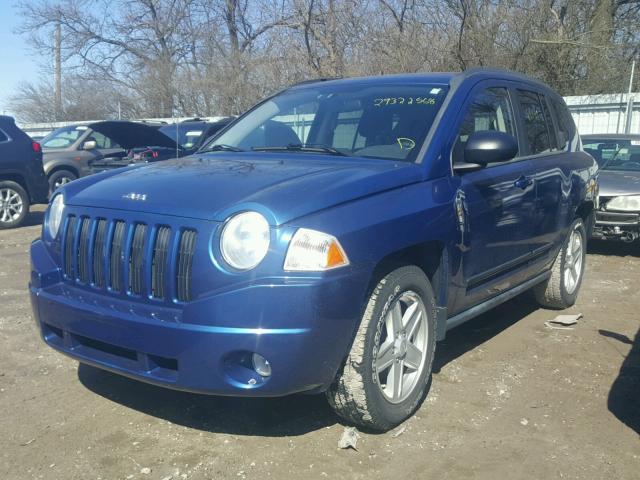 1J4NT4FB7AD515420 - 2010 JEEP COMPASS SP BLUE photo 2