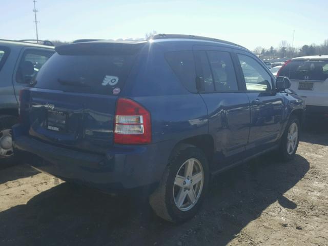 1J4NT4FB7AD515420 - 2010 JEEP COMPASS SP BLUE photo 4