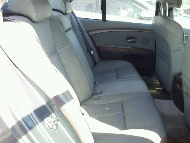 WBAGL63443DP66170 - 2003 BMW 745 I SILVER photo 6