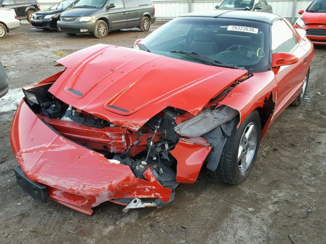 2G2FV22P6T2232756 - 1996 PONTIAC FIREBIRD F RED photo 2