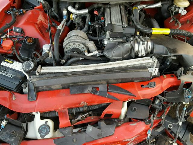 2G2FV22P6T2232756 - 1996 PONTIAC FIREBIRD F RED photo 7