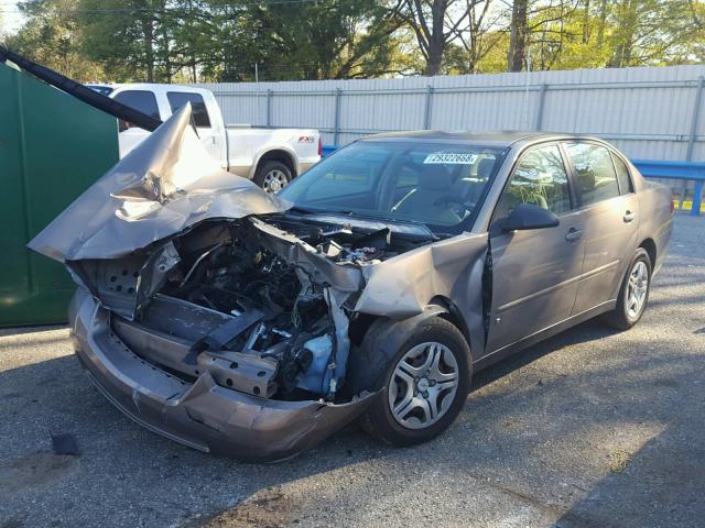 1G1ZS58F37F161031 - 2007 CHEVROLET MALIBU LS 金色 照片 2