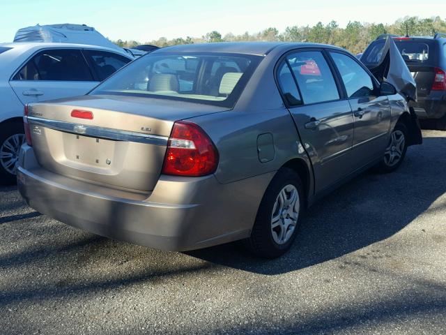 1G1ZS58F37F161031 - 2007 CHEVROLET MALIBU LS 金色 照片 4