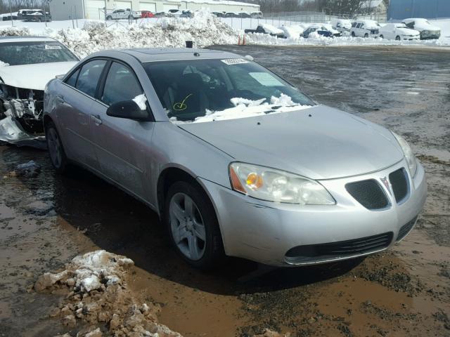 1G2ZG57B274260348 - 2007 PONTIAC G6 BASE SILVER photo 1