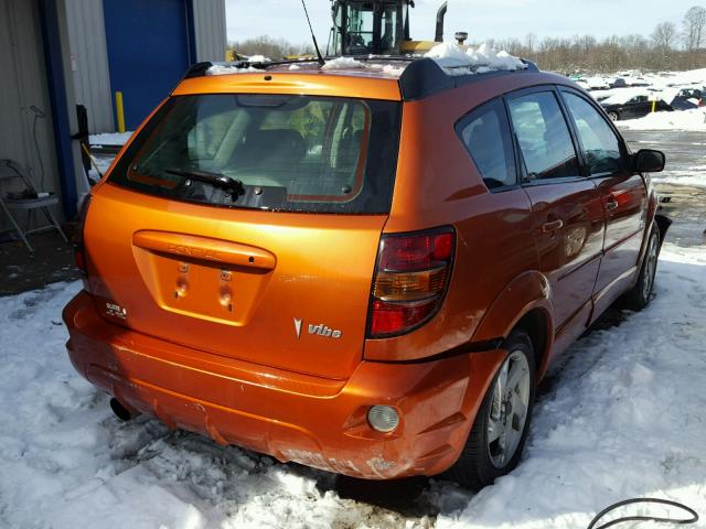 5Y2SL62864Z429442 - 2004 PONTIAC VIBE ORANGE photo 4