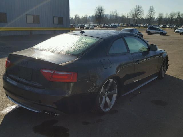 WAURV78T79A037969 - 2009 AUDI S5 QUATTRO BLACK photo 4