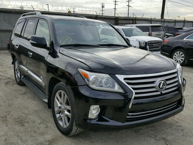 JTJHY7AX1E4159719 - 2014 LEXUS LX 570 BLACK photo 1