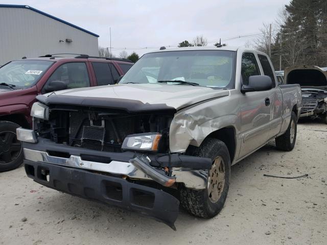 2GCEK19T541178709 - 2004 CHEVROLET SILVERADO BEIGE photo 2