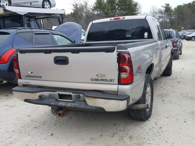 2GCEK19T541178709 - 2004 CHEVROLET SILVERADO BEIGE photo 4